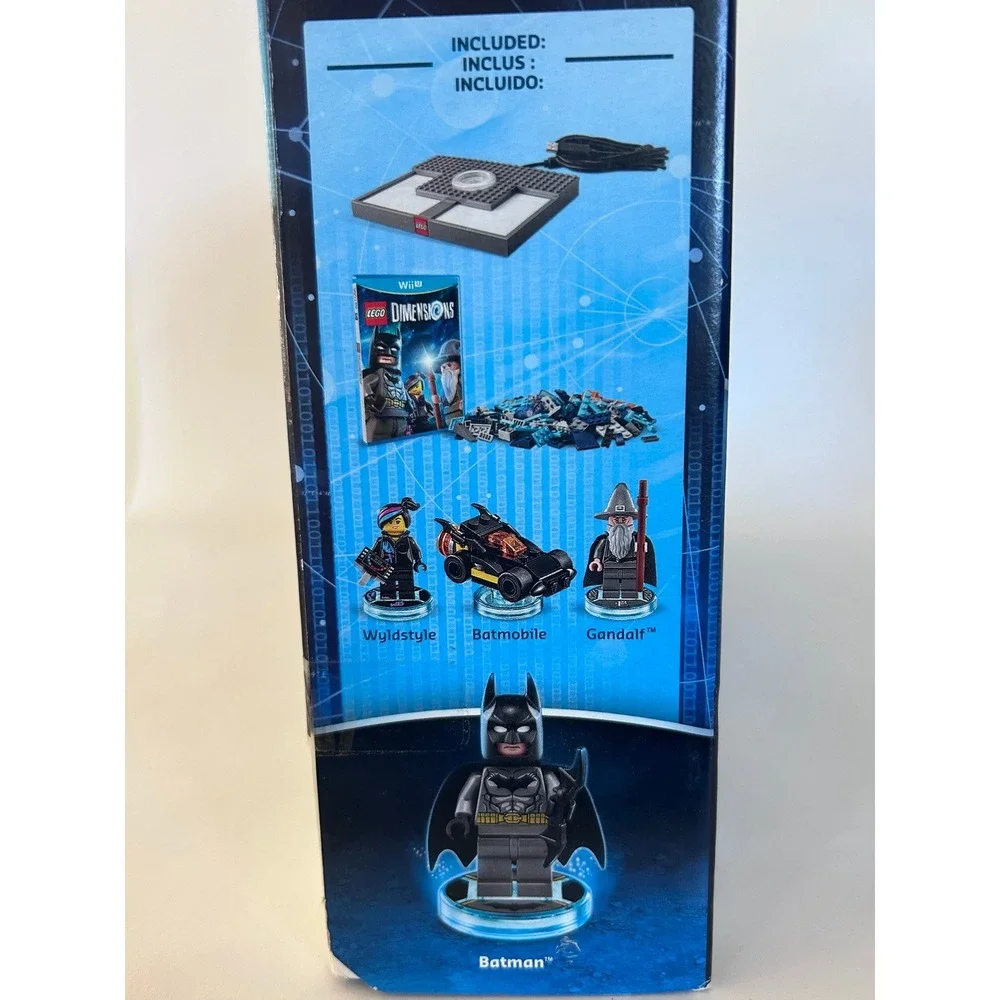 LEGO Dimensions Nintendo Wii U New Factory Sealed 71174 Starter Pack Batman
